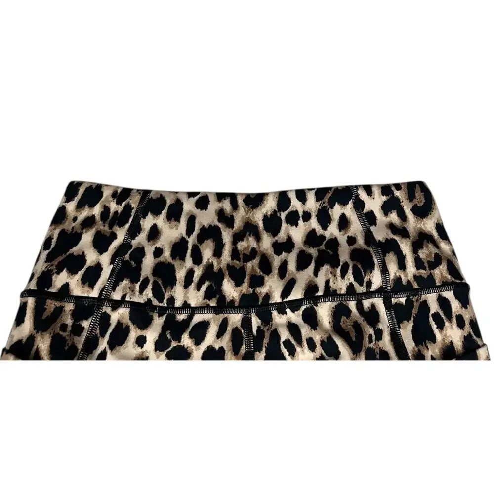 Victorias Secret Incredible Essential‎ Softest Leggings Leopard Animal Print 10